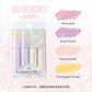 Cameo Shell Shimmering Pink Pastel Highlighters - 4 Colors Set