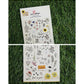 Suatelier Stickers No. 1024 : the secret garden | Garden & Flowers Theme