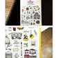 Suatelier Stickers| Travel themed Stickers for gifting, scrapbooking|Korean