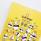 Suatelier Stickers #1001 cute Bunny Sonia korean Stickers|#1004 Panda